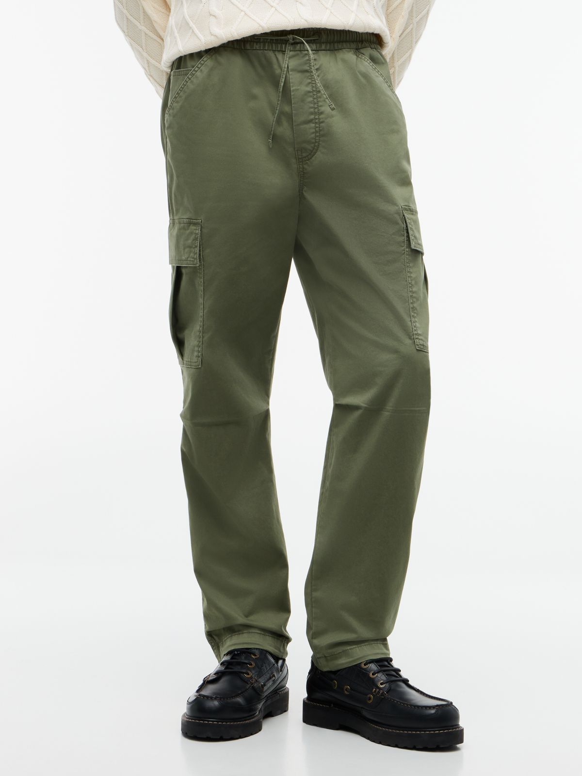 Sonny Tapered Cargo Joggers — Green