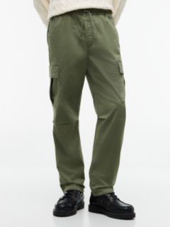 Sonny Tapered Cargo Joggers — Green 1