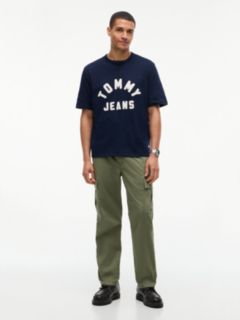Classic Logo Oversized Jersey T-Shirt — Blue 2