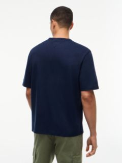 Classic Logo Oversized Jersey T-Shirt — Blue 4