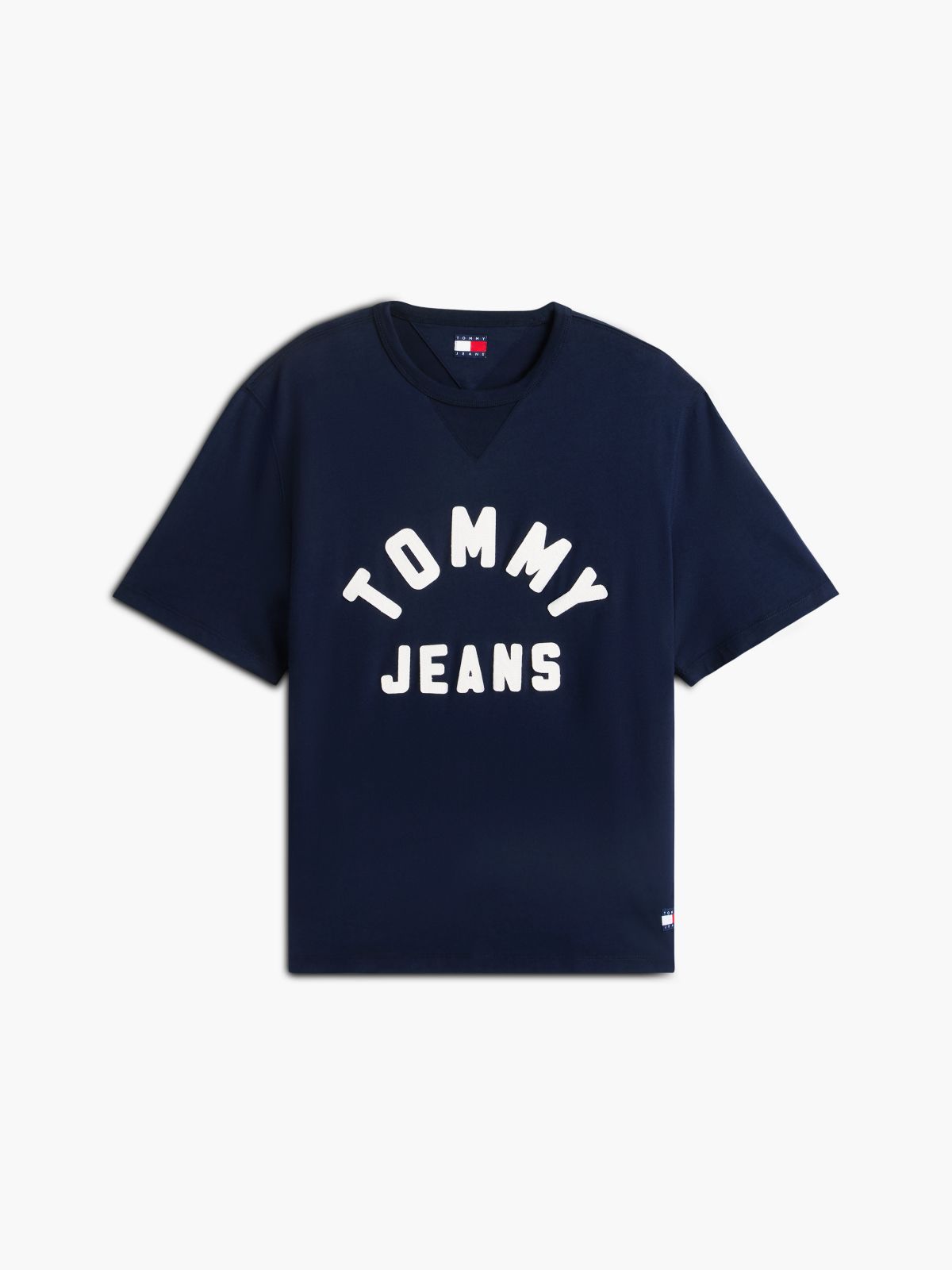 Classic Logo Oversized Jersey T-Shirt — Blue
