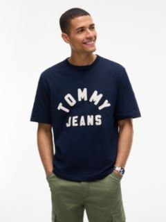 Classic Logo Oversized Jersey T-Shirt — Blue 1