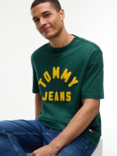 Classic Logo Oversized Jersey T-Shirt — Green 3