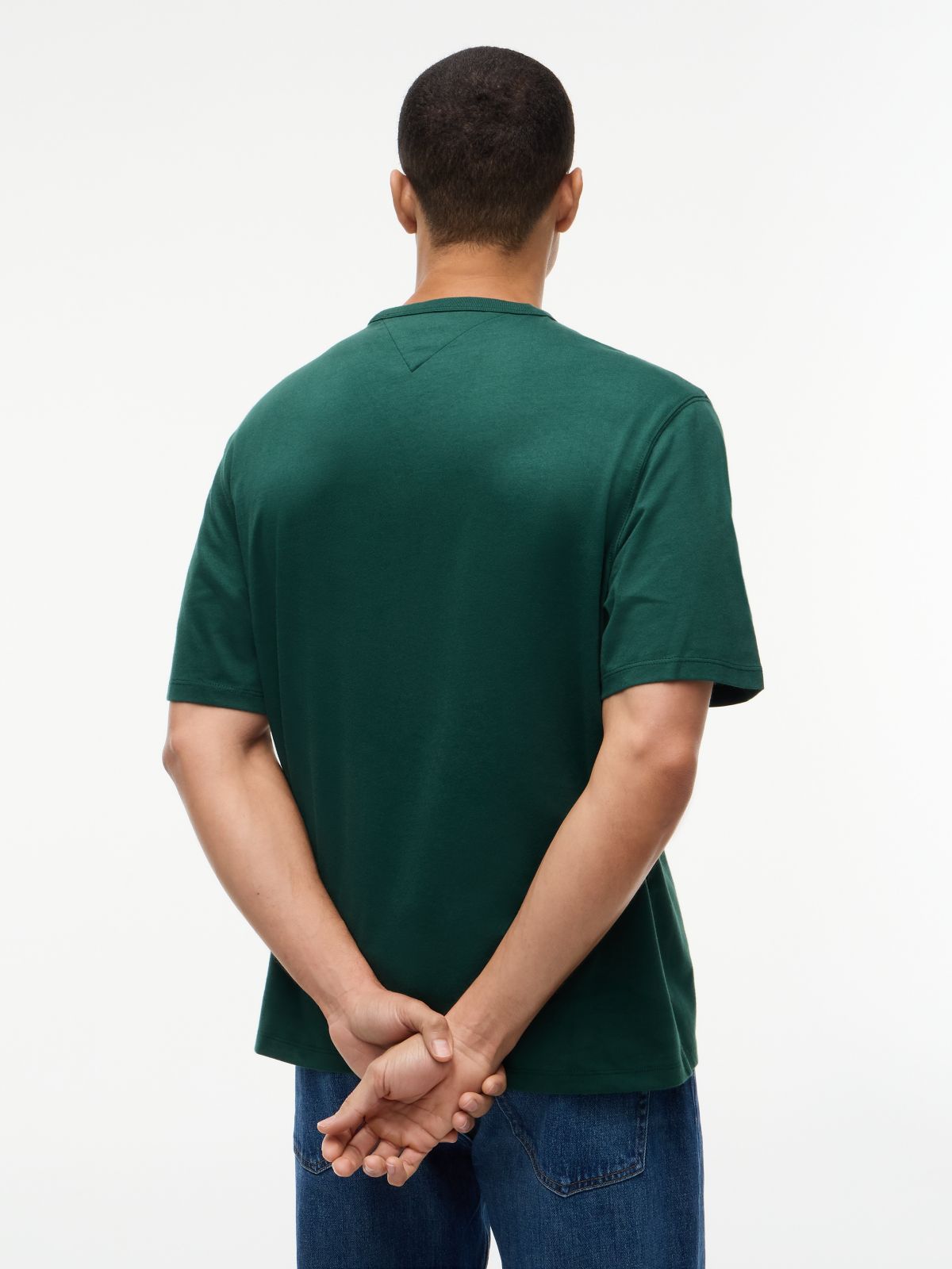 Classic Logo Oversized Jersey T-Shirt — Green