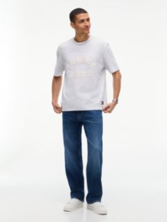 Classic Logo Oversized Jersey T-Shirt — Grey 2