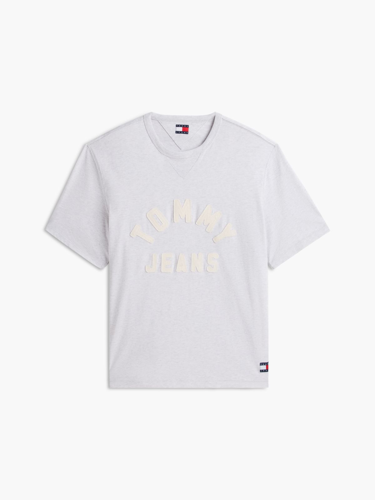 Classic Logo Oversized Jersey T-Shirt — Grey