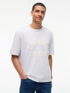 Classic Logo Oversized Jersey T-Shirt — Grey 1