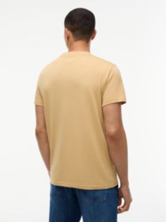 Logo Slim Jersey T-Shirt — Beige 4