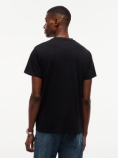 Logo Slim Jersey T-Shirt — Black 4