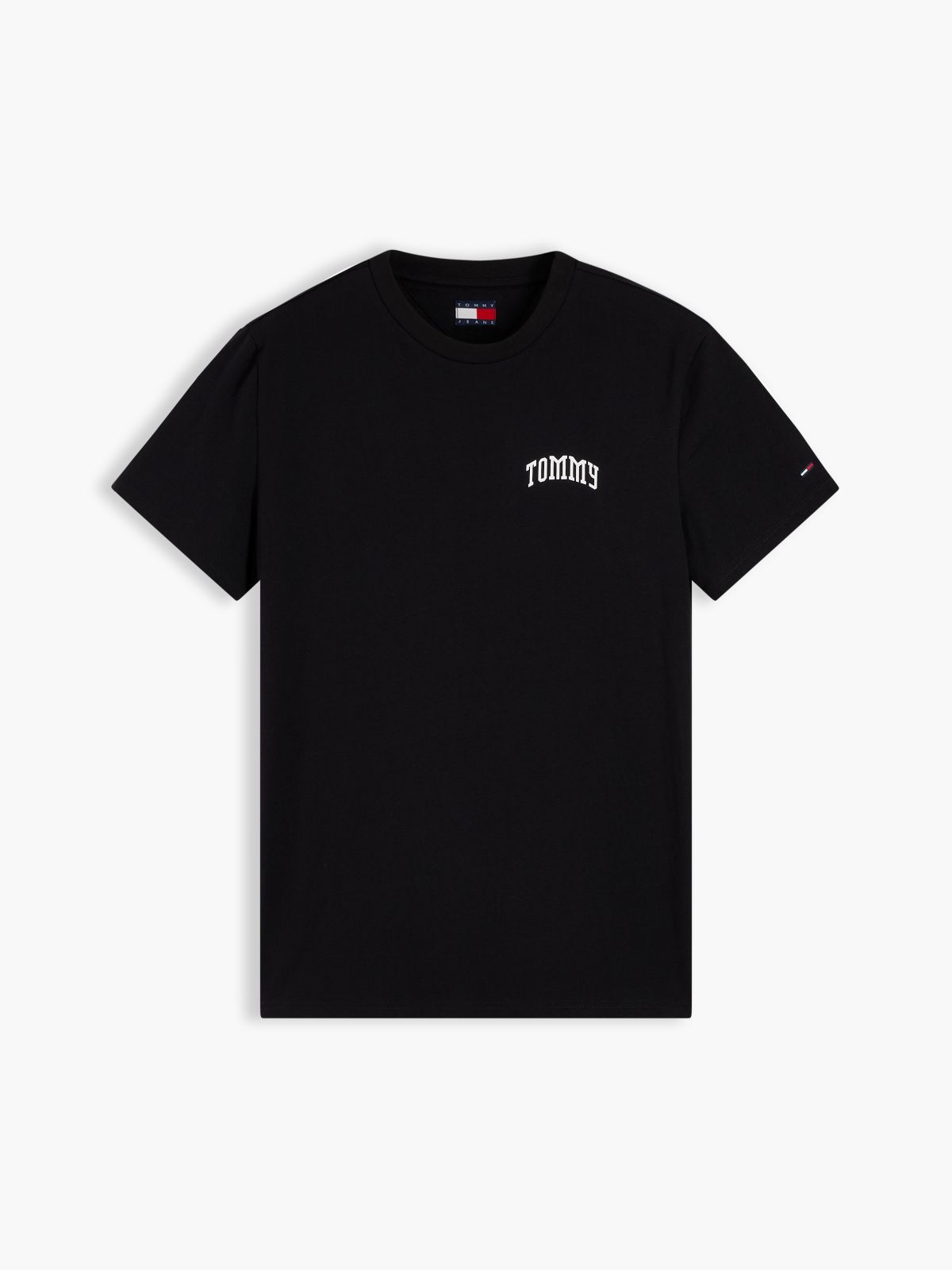 Logo Slim Jersey T-Shirt — Black