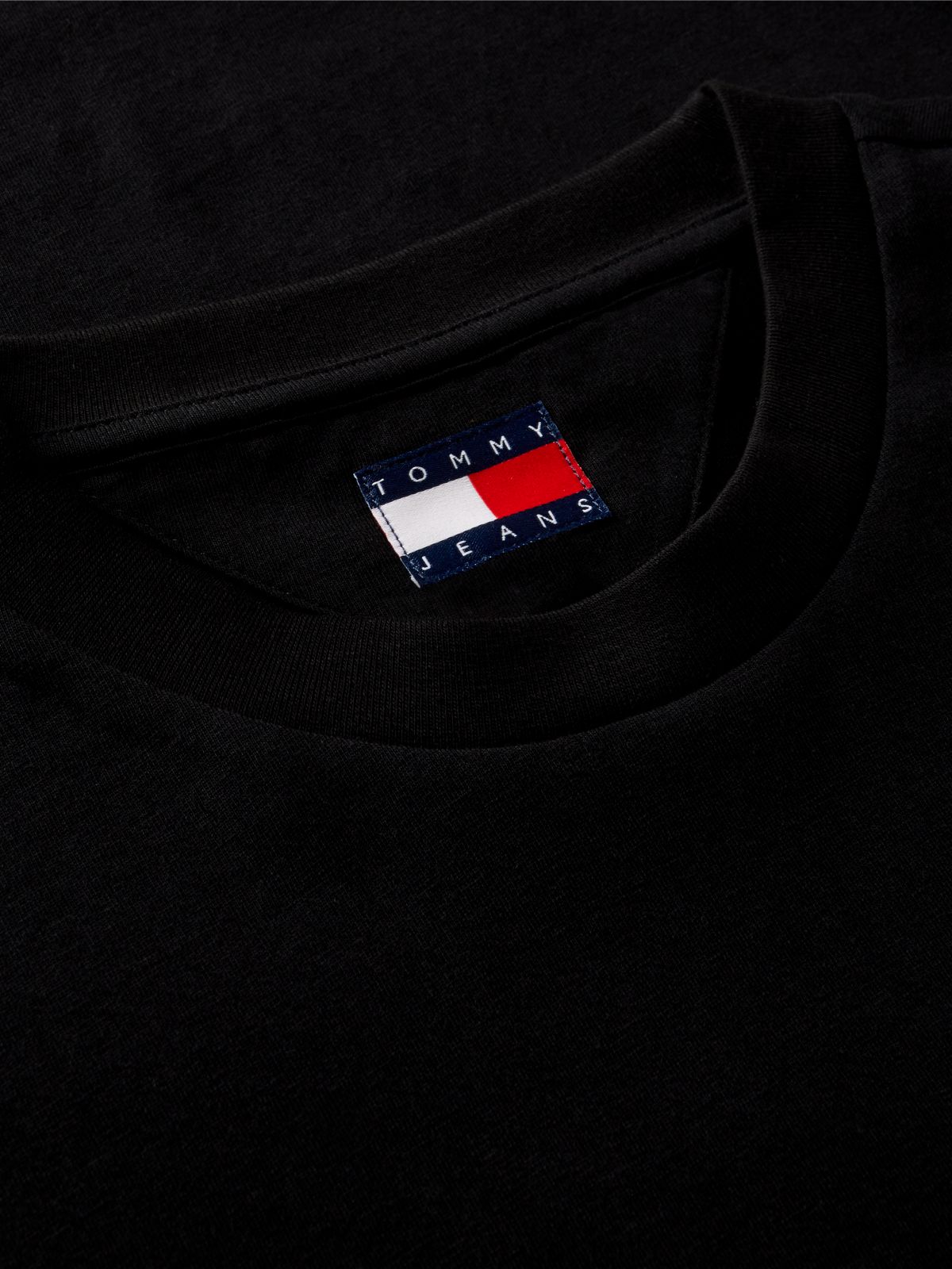 Logo Slim Jersey T-Shirt — Black