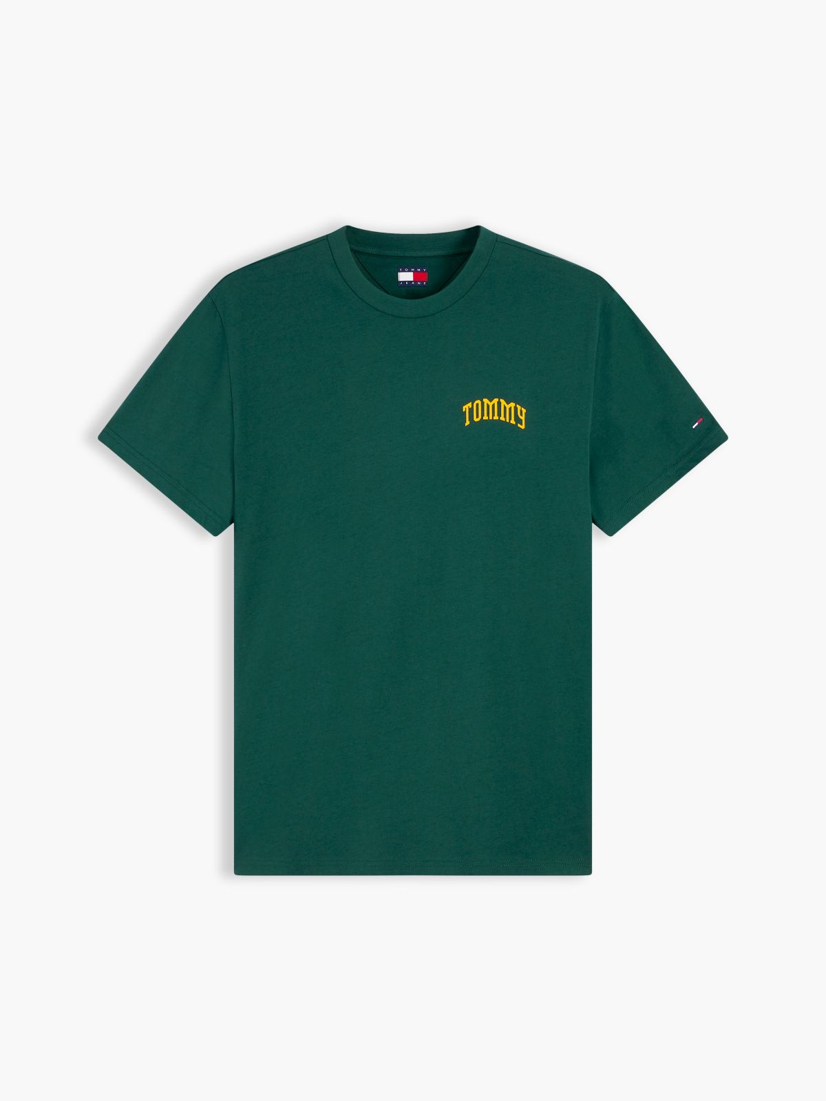 Logo Slim Jersey T-Shirt — Green