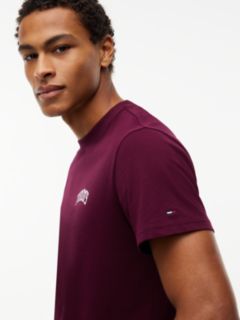 Logo Slim Jersey T-Shirt — Purple 3