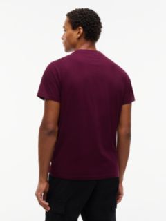 Logo Slim Jersey T-Shirt — Purple 4