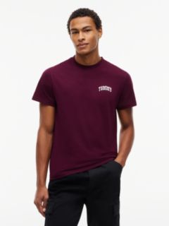 Logo Slim Jersey T-Shirt — Purple 1