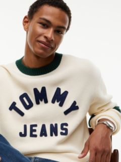 Classic Logo Appliqué Jumper — Beige 3