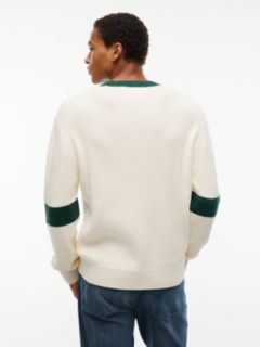 Classic Logo Appliqué Jumper — Beige 4