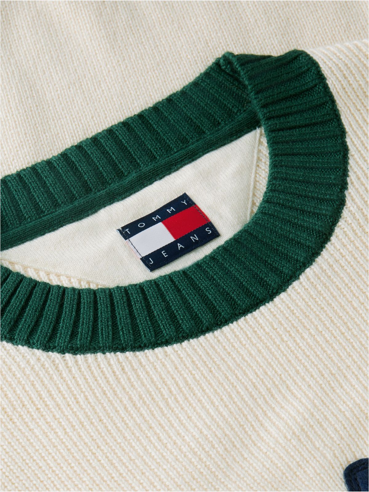 Classic Logo Appliqué Jumper — Beige