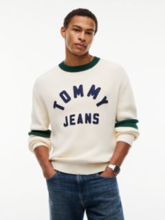 Classic Logo Appliqué Jumper — Beige 1