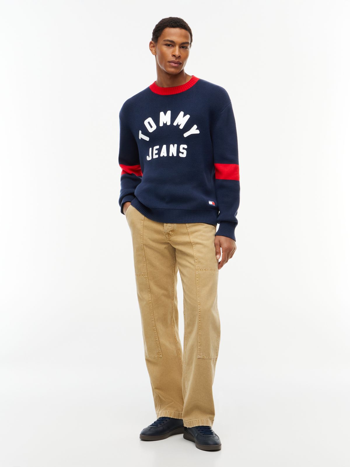 Classic Logo Appliqué Jumper — Blue