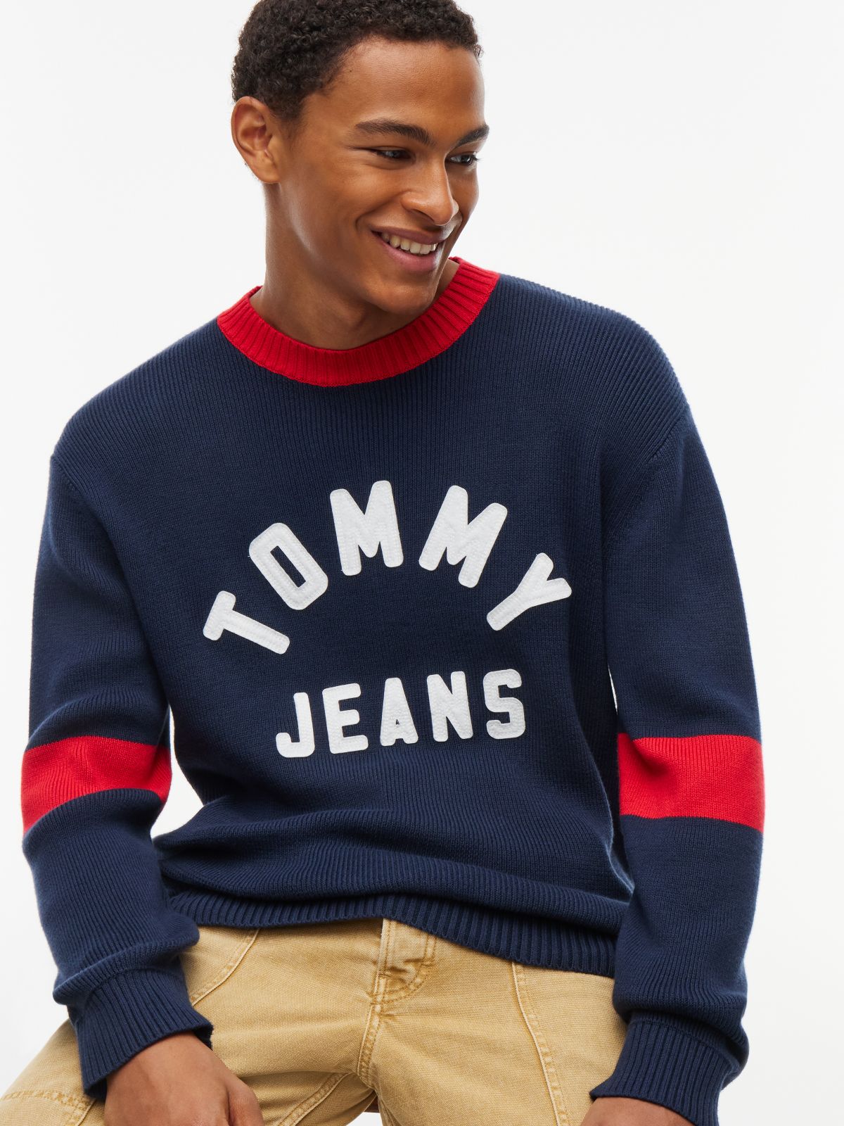 Classic Logo Appliqué Jumper — Blue