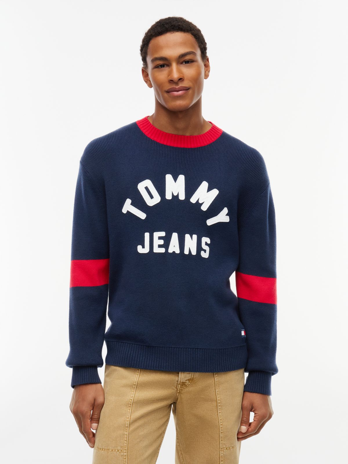 Classic Logo Appliqué Jumper — Blue