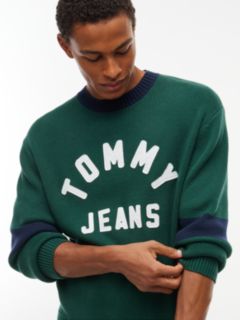 Classic Logo Appliqué Jumper — Green 3