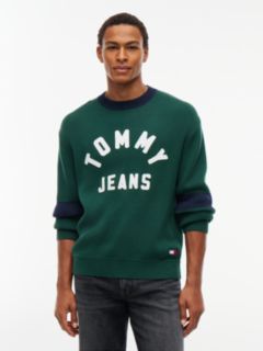 Classic Logo Appliqué Jumper — Green 1