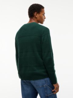 Tommy Badge Textured Jumper — Green 4