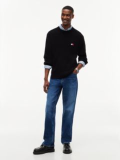 Badge Wool Blend Jumper With Alpaca — Black 2