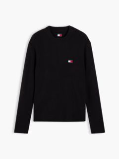 Badge Wool Blend Jumper With Alpaca — Black 5