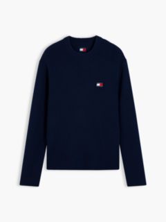 Badge Wool Blend Jumper With Alpaca — Blue 5