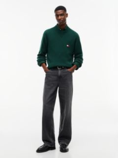 Badge Wool Blend Jumper With Alpaca — Green 2
