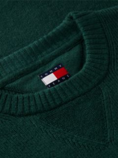 Badge Wool Blend Jumper With Alpaca — Green 6