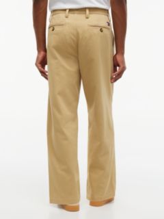 Theo Loose Washed Chinos — Beige 4