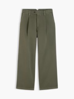 Theo Loose Washed Chinos — Green 5