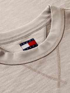 Logo Relaxed Crew Neck Sweatshirt — Grey 6