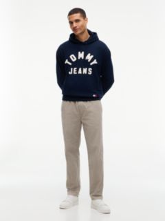Classic Logo Relaxed Fleece Hoody — Blue 2