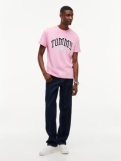 Varsity Logo Jersey T-Shirt — Pink 2