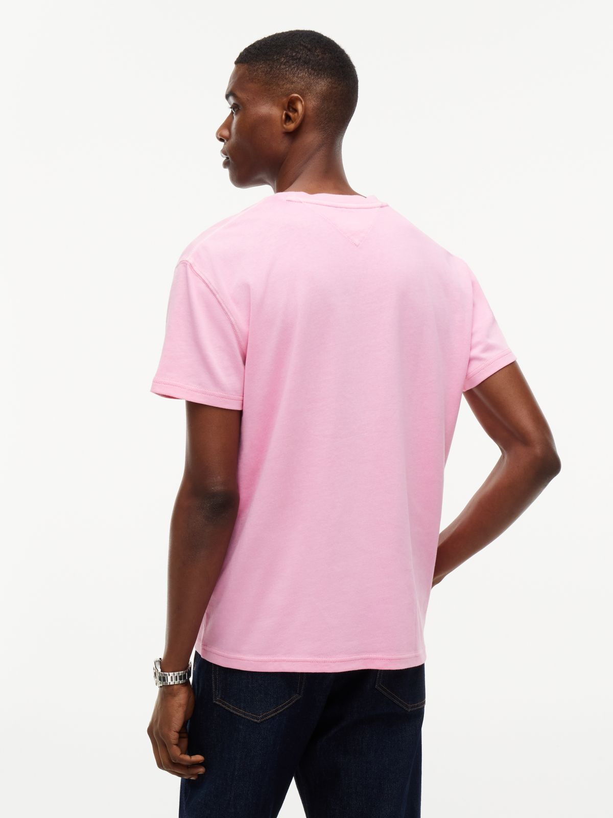 Varsity Logo Jersey T-Shirt — Pink