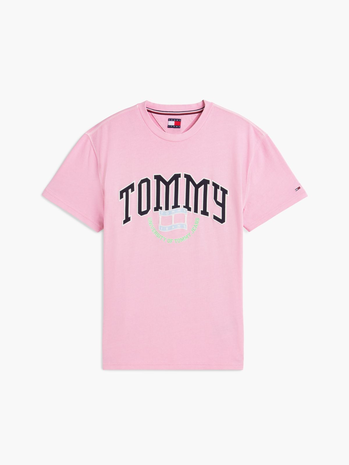 Varsity Logo Jersey T-Shirt — Pink