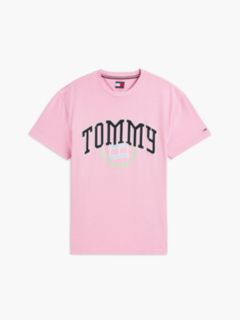 Varsity Logo Jersey T-Shirt — Pink 5