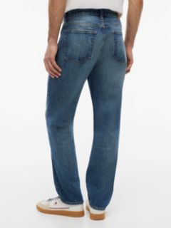 Sonny Tapered Whiskered Jeans — Blue 4