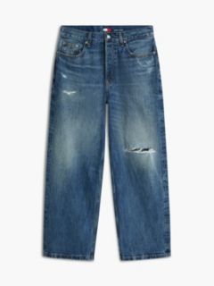 Theo Loose Distressed Jeans — Blue 5