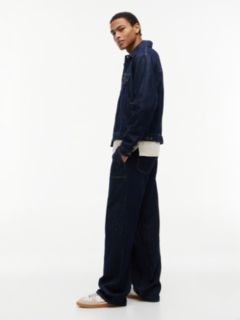 Jaimie Loose Straight Utility Jeans — Blue 3