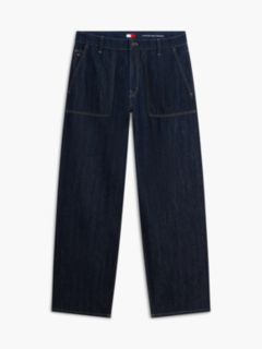Jaimie Loose Straight Utility Jeans — Blue 6