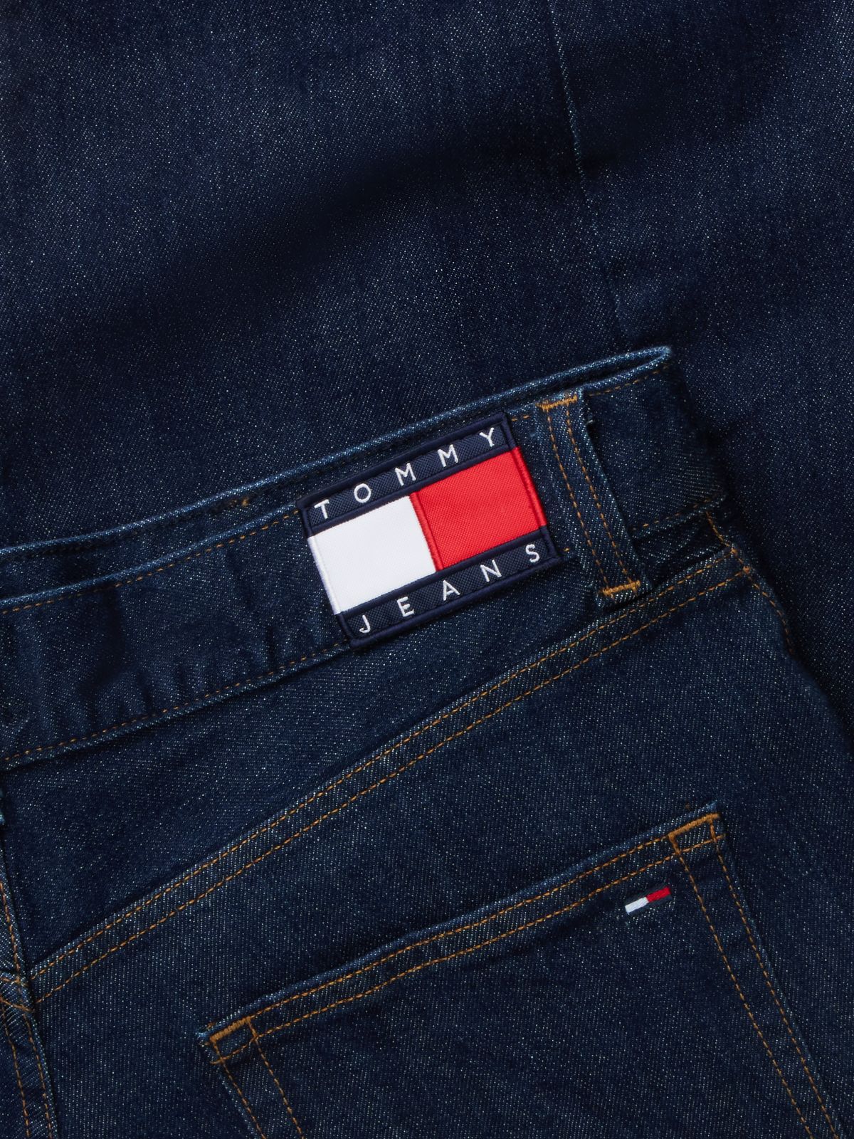 Ashton Barrel Twisted Seam Jeans — Denim