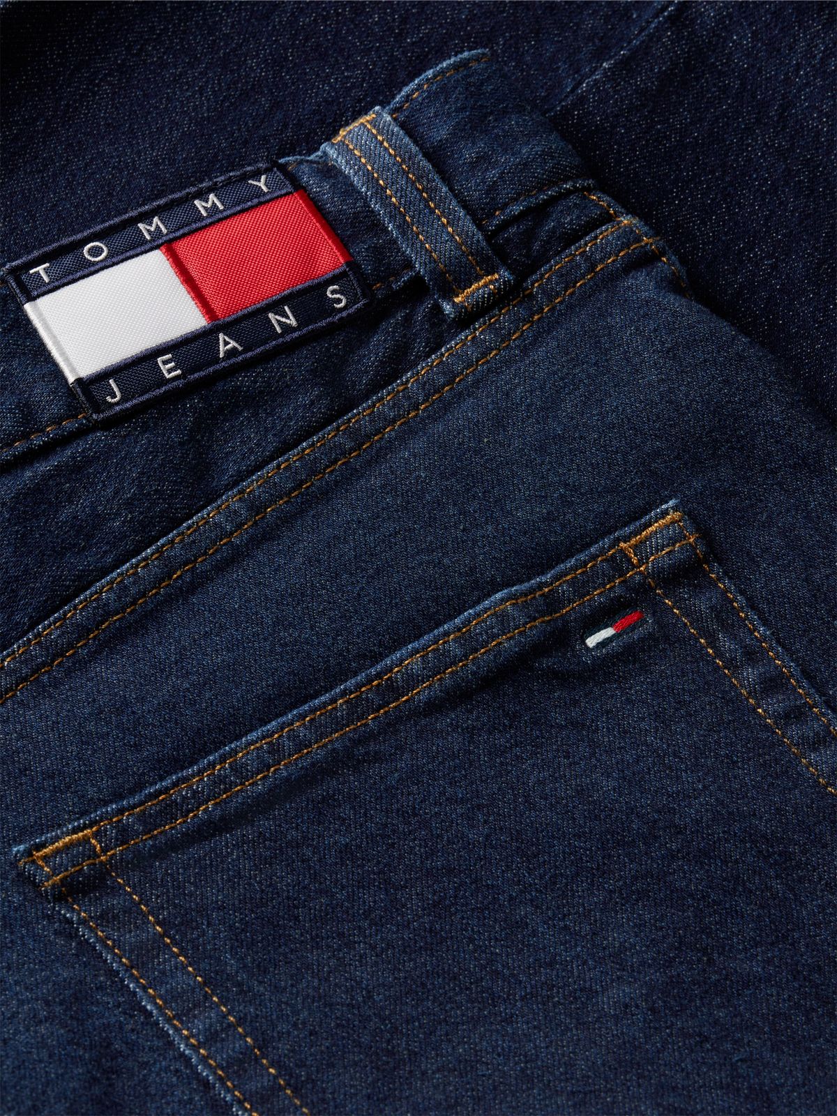 Ashton Barrel Twisted Seam Jeans — Denim
