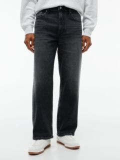 Jaimie Loose Straight Black Jeans — Denim 1
