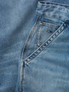 Theo Loose Faded Cargo Jeans — Denim 7